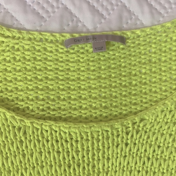 Neon GAP knit sweater - Picture 4 of 5